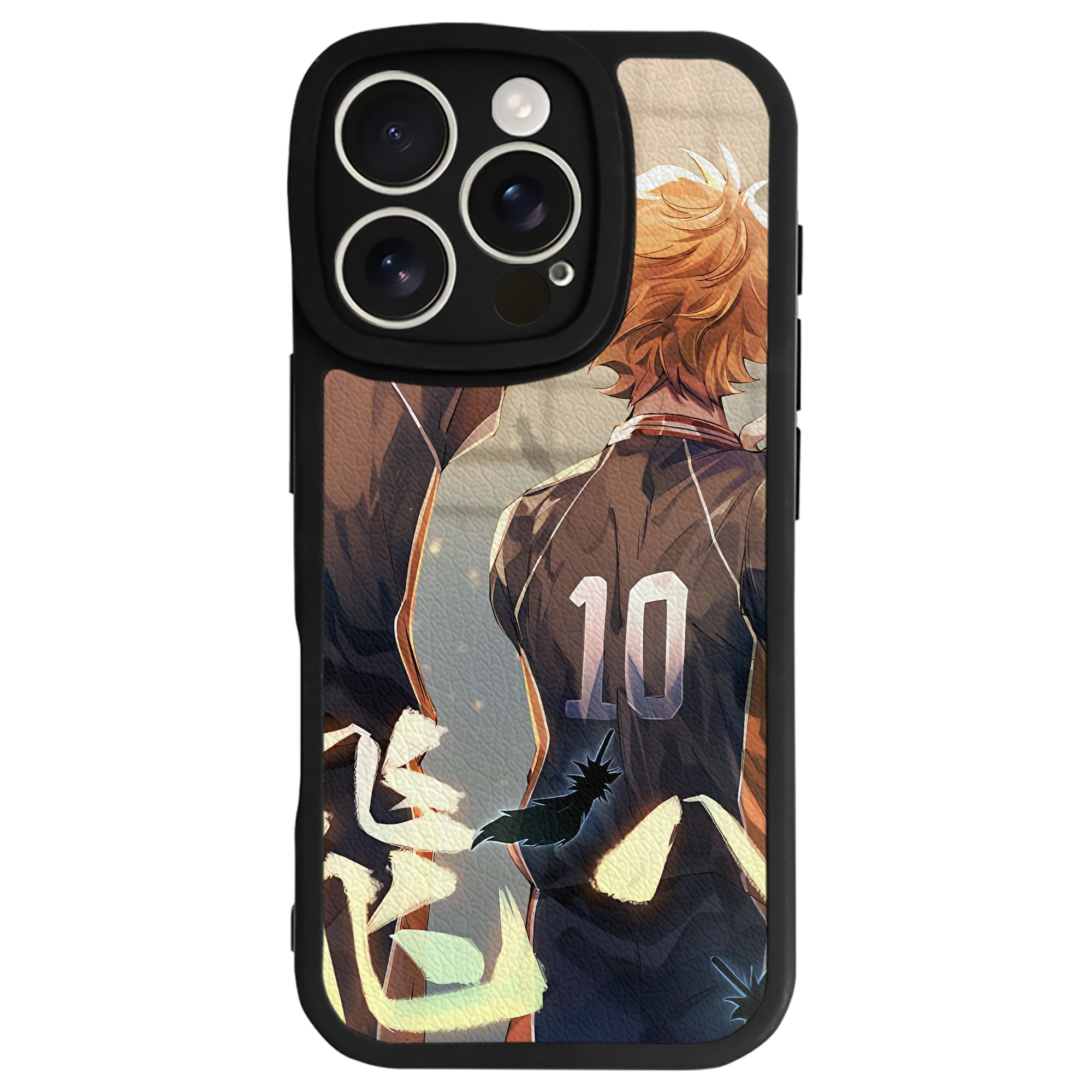 （画像用） ハイキュー!! Haikyu!! 【iPhone 16シリーズ対応】シリコンスマホケース（レザー調） 材質：シリコン